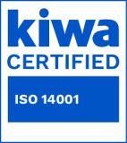 Riproduzione logo certificazione Kiwa 14001